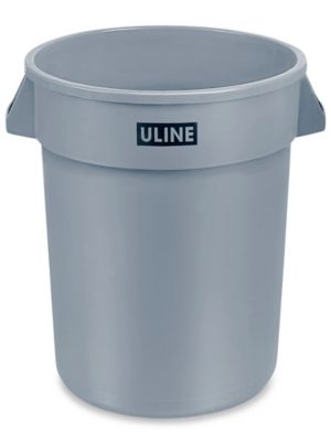 Uline Industrial Trash Liners - 65 Gallon, 2 Mil, Clear S-23075 - Uline
