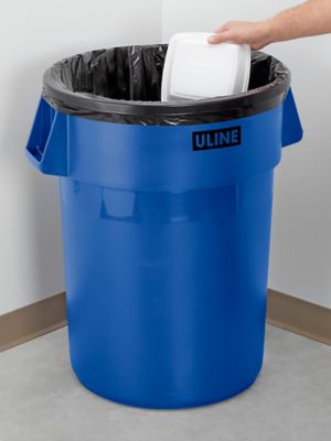 Drawstring Trash Liners - 1.4 Mil, 44 Gallon S-13525 - Uline