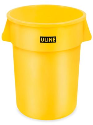  Happyyami Yellow Trash can Decorative Trash can