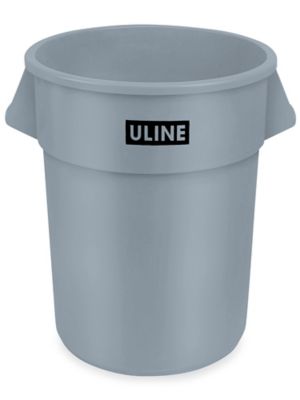 Uline Industrial Trash Liners - 44-55 Gallon, 2.5 Mil, Clear S