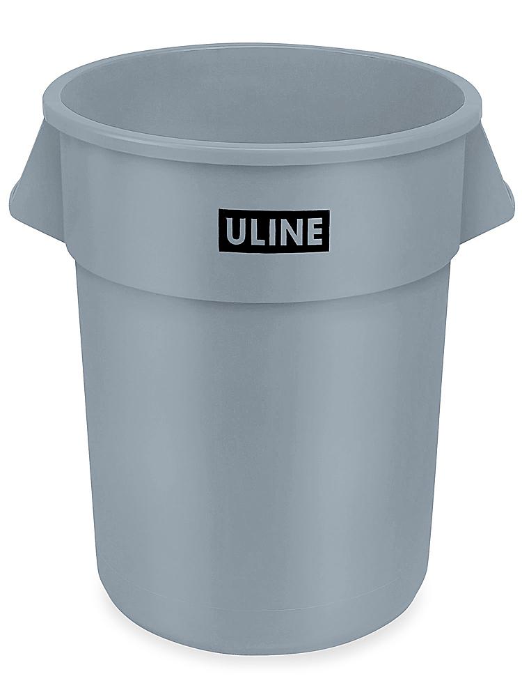Uline Industrial Trash Liners - 44-55 Gallon, 2.5 Mil, Clear S-3529 - Uline
