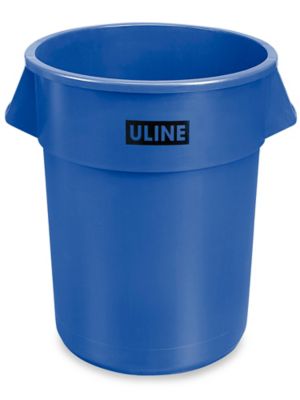 Uline Industrial Trash Liners - 55-60 Gallon, 1.5 Mil, Black S-13577 - Uline