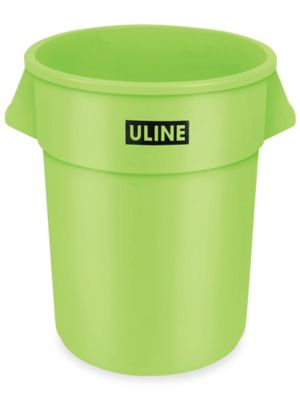 Uline Industrial Trash Liners - 33 Gallon, 1.5 Mil, Black