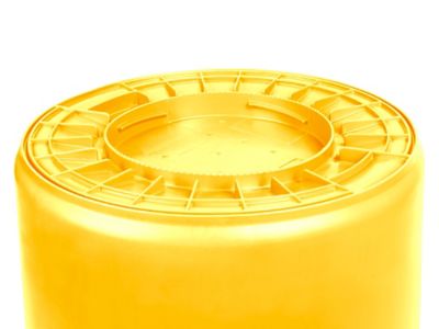 Plastic Bin Cups - 3 x 5 x 3, Yellow S-16291Y - Uline