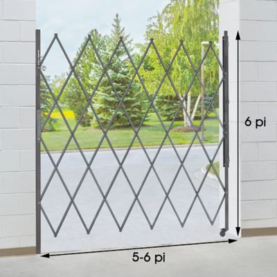 Barrière de sécurité pliable – 5 à 6 pi x 6 po – H-3693