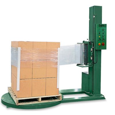 Semi-Automatic Stretch Wrap Machine - 52 x 52 x 80" H-3700