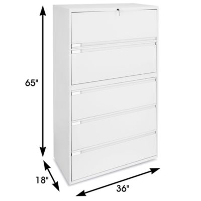 Flat File Cabinet - 36 x 24 H-8796 - Uline