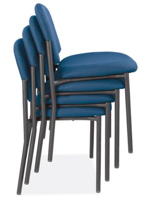 Fabric discount stacking chairs