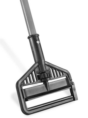 Gate-Style Fiberglass Mop Handle - 60", Gray H-3741GR