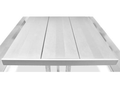 Aluminum Picnic Table - 6', Silver H-3745 - ULINE
