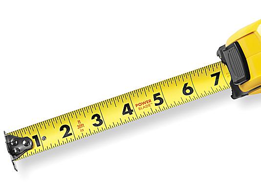 Uline Super Max – Ruban à mesurer – 1 1/16 po x 30 pi H-3749 - Uline