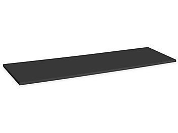 Slatwall Display Shelf - 48 x 10", Black H-3761BL