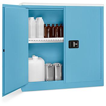 Corrosive Safety Cabinet - Manual Doors, 30 Gallon H-3775M