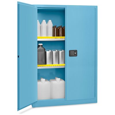 Corrosive Cabinet - Steel, Manual Doors, 45 Gallon H-3776M
