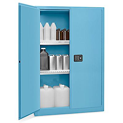 Corrosive Safety Cabinet Manual Doors, Uline Shelving Manual