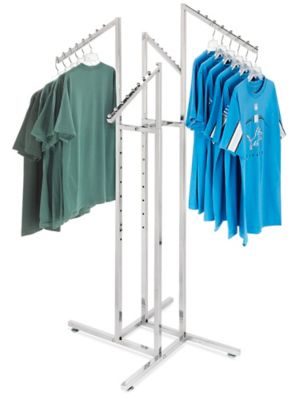 Lot #378 - Metal Clothes Rack w/ Huge Selection of Size L & XL Womens  Clothing: Lands End, GNW, Apt. 9, Faded Glory, Coach Purse - Puget Sound  Estate Auctions.com