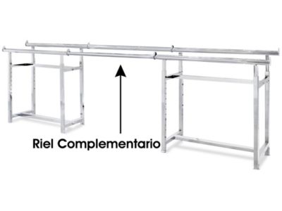 Riel Complementario de Rack para Ropa con Doble Riel H-3792 - Uline