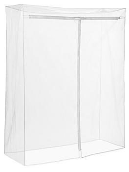 Mobile Shelving Cover - 48 x 18 x 63", Clear H-3814C