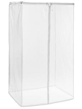 Mobile Shelving Cover - 36 x 24 x 63", Clear H-3815C