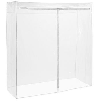 Mobile Shelving Cover - 60 x 24 x 63", Clear H-3817C