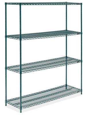 Epoxy Wire Shelving Unit - 60 x 18 x 72"