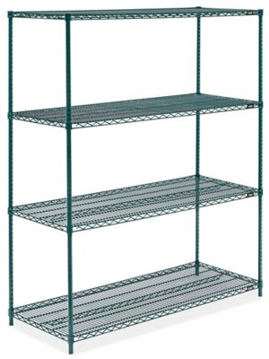 Epoxy Wire Shelving Unit - 60 x 24 x 72"