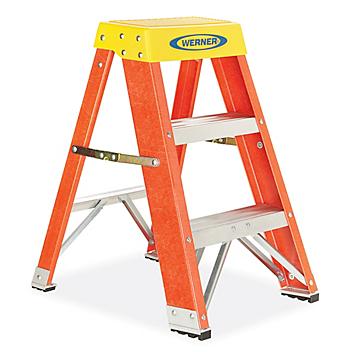 Fiberglass Step Ladder - 2' H-3836