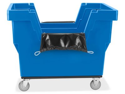 180L Plastic Poly Tank - 820 x 520 x 540mm - Blue [Delivery: VIC