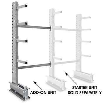Add-On Unit for Single-Sided Cantilever Rack, 52 x 40 x 96" H-3845-ADD
