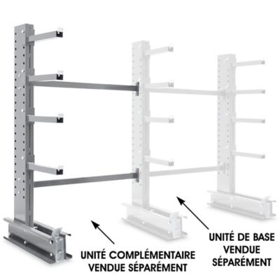 Add-On Unit for Single Sided Cantilever Rack, 76 x 40 x 96" H-3846-ADD
