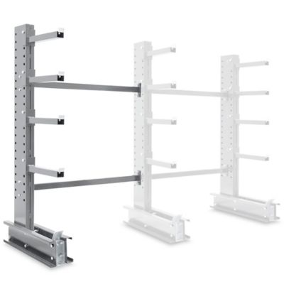 Unité complémentaire pour support en porte-à-faux à une face – 76 x 40 x 96 po