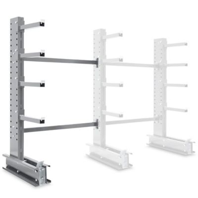 Add-On Unit for Single-Sided Cantilever Rack, 76 x 40 x 96