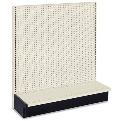 Single-Sided Gondola Starter Unit - 48 x 19 x 54", Platinum H-3873