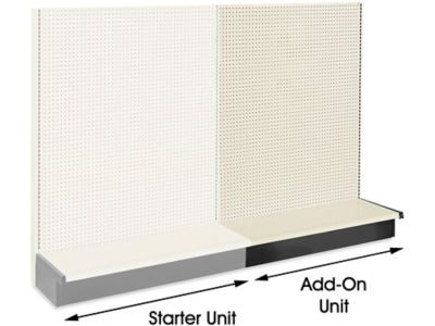 Add-On Unit for Single-Sided Gondola - 48 x 19 x 72"