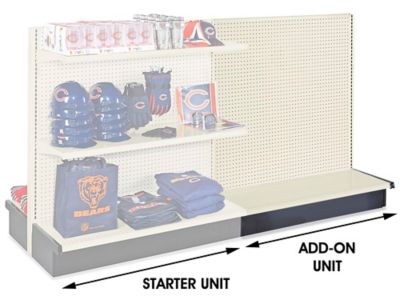  Add-On Unit for Double-Sided Gondola - 48 x 35 x 54"