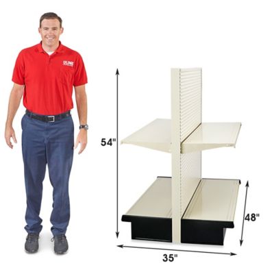 Double-Sided Gondola Starter Unit - 48 x 35 x 54