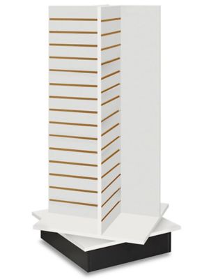 Slatwall Tower - 4-Way, 24 x 24 x 56" H-3879