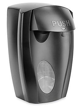 Uline Push Foaming Soap Dispenser - 1,000 mL, Black H-3905BL
