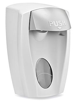 Uline Push Foaming Soap Dispenser - 1,000 mL, Gray H-3905GR