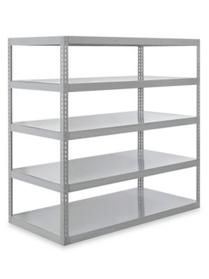 Solid Stainless Steel Shelving - 36 x 24 x 72 H-5468 - Uline