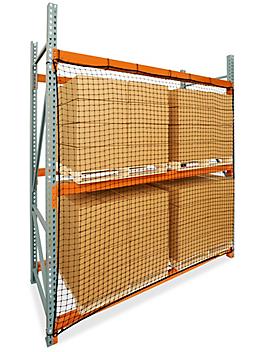 Pallet Rack Netting - 1,250 lb Capacity, 96 x 96" H-3918