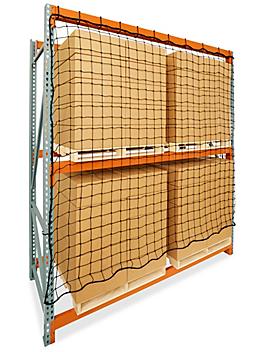 Pallet Rack Netting - 2,500 lb Capacity, 96 x 120" H-3920