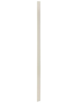 Upright End Trim for Gondola Shelving - 72", Platinum H-3932PT
