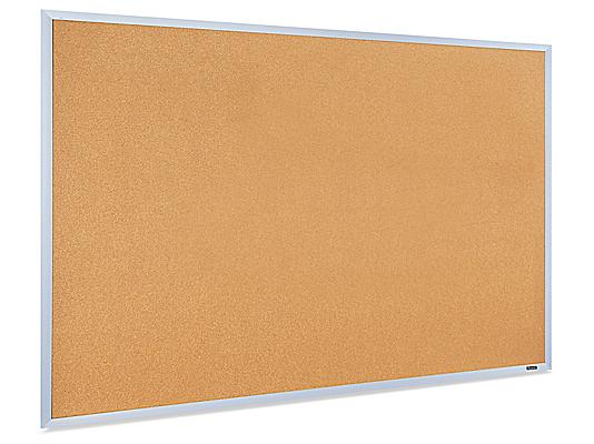 Cork Board with Aluminum Frame - 4 x 3' H-3946 - Uline