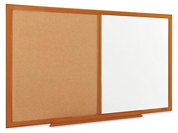 Combination Dry Erase/Cork Board - 3 x 2' H-3950