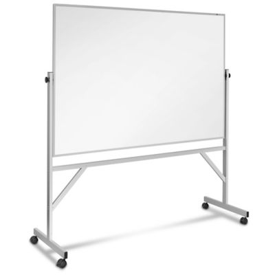 Mobile Glass Dry Erase Board - 6 x 4' H-8534 - Uline