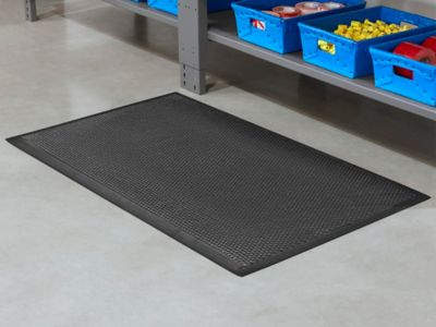 Happy Feet&reg; Mat - 3 x 5', Black H-3959BL