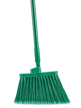 Colored Angle Broom - 12", Green H-3976G