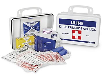 Uline First Aid Kit - Mexico, 25 Person H-3986