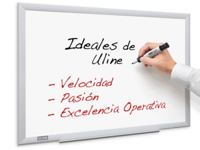 Pizarrón Blanco de Melamina No Magnética - 2 x 1 1/2' H-3989